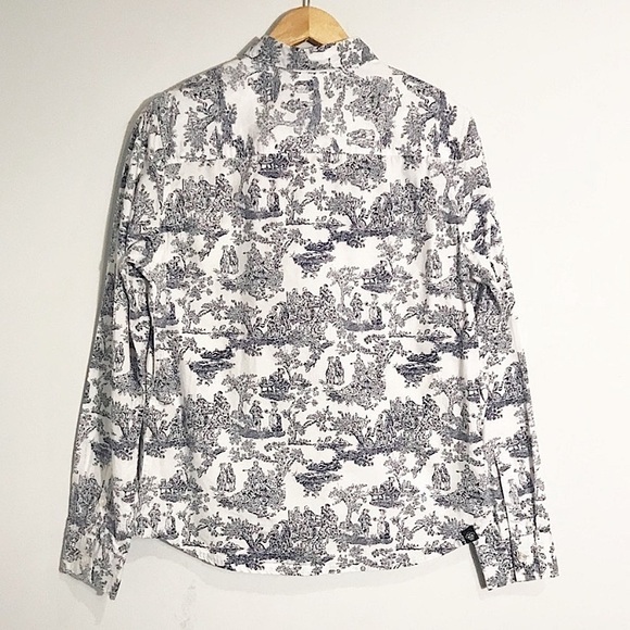 MOSTLY HEARD RARELY SEEN Skeleton Ghost Button Shirt - Picture 2 of 12